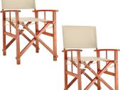 2 x  Cannes Garden Chair, Certified Eucalyptus FSC Wooden
