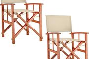 2 x  Cannes Garden Chair, Certified Eucalyptus FSC Wooden