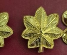 Us Army,  major rank insignia.