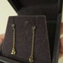 14kt GoldFill Black Chain Earstuds Image 2
