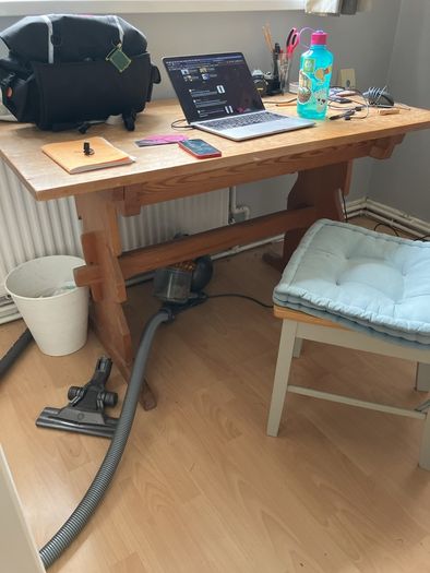 Wooden desk