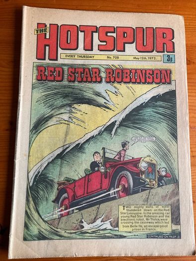 Comics: 'The Hotspur' 1973 (17 numbers)