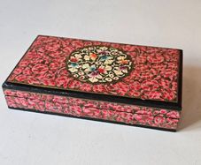 Vintage Kashmir Lacquered Box