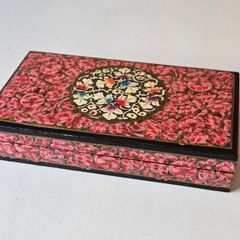 Vintage Kashmir Lacquered Box