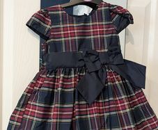 Little girls Christmas dress.