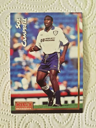 Sol Campbell Tottenham Hotspur Football Trading Card 1995 to 1996