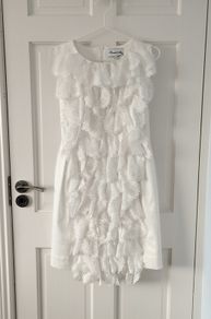 Ivory Occasion Dress (Jovonna, London) Size 10