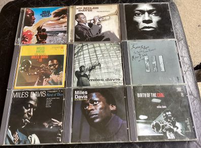 Miles Davis Job Lot Bundle of 9 CDs Jazz Music