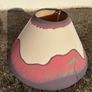 Louis Mulcahy Handmade Floral Pottery Table Lamp with Shade Image 7