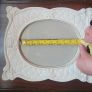 Large Vintage Porcelain Picture Frame Image 10