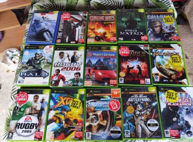 15 x Original Xbox Games