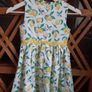 Girls lemon dress size 6-7 years Image 4