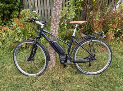 Carrera Crossfuse Womens Electric Hybrid Bike - 19" Frame (Bosch motor / low mileage / serviced)