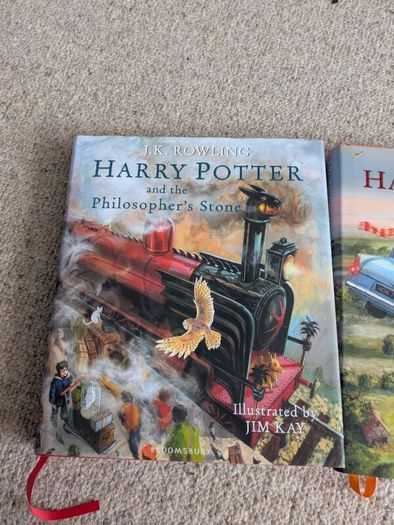 Harry Potter Illustrated Editions Books 1 to 5