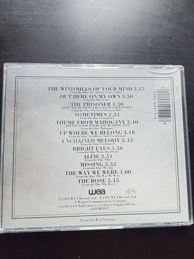 Elaine Paige - Cinema CD