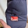 Superdry Women's Navy Padded Hooded Jacket Size L Image 2