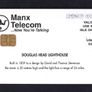 1999 Isle of Man UK2/ 21 units Douglas Head Lighthouse (Siemens - S35 (Module 35) Phone Card Image 2