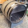 Oak barrel dog kennel Image 4