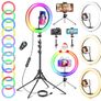 11.5'' Ring Light with Tripod Stand & Phone Holder Image 5