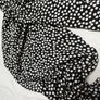 Off the Shoulder Black and white Polkadot To Image 5