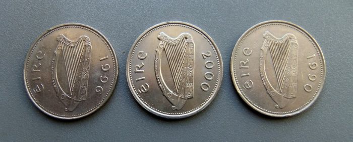 3 x Pound Coins