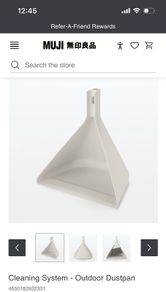 Dustpan by Muji