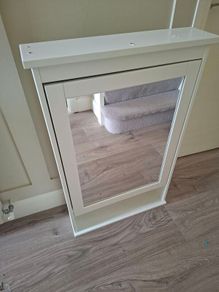 Ikea Hemnes bathroom cabinet with mirror