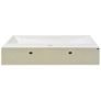 Basin with Faucet Hole Ceramic White 76x42.5x14.5 cm Image 4