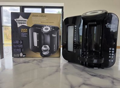 Black Tommee Tippee Perfect Prep Machine
