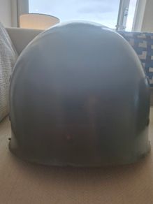 Original US Army M1 Steel Helmet