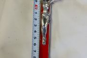 large red crucifix cross,,lovely condition,, beautiful,,,buyer collects or pays postage thank you,,sold as is ,some of the money will be going to charity,good cause ,,