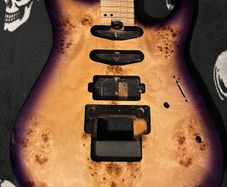 Charvel Pro Mod DK24P HSS FR Purple Sunset  Electric guitar Floyd rose body MADE IN MEXICO electric guitar parts accessories
