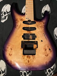 Charvel Pro Mod DK24P HSS FR Purple Sunset  Electric guitar Floyd rose body MADE IN MEXICO electric guitar parts accessories