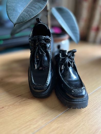 Black Chunky Shoes - worn (2-3times)