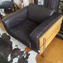 Mid - century Habitat two seater/ sofa/ table Image 3