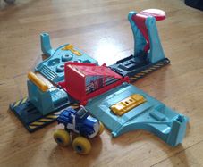 blaze and the monster machine fold up play set