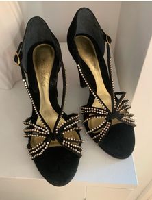 Suede  River Island Ri Studio heels with embellishments