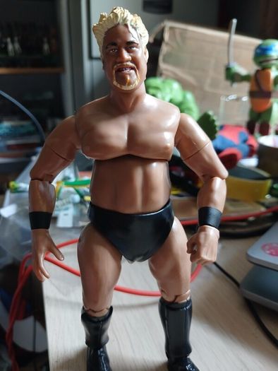 2000 Jakks Pacific WWE WWF Rakishi Action Figure