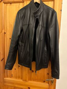Leather Jacket by Hugo Boss