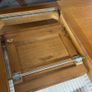 Farmhouse Oak Dining Table Extendable Ex Display Excellent Image 7