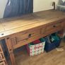Pine Console table Image 3