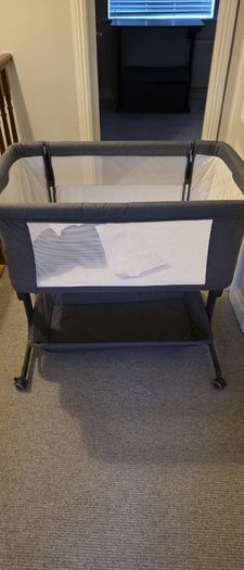 Redkite bedside baby cot