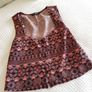 Miss Selfridge Aztec Print Top - Size 6 Image 4
