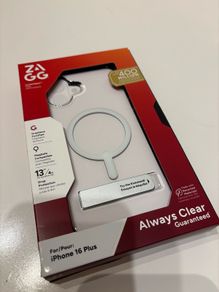 Zagg phone case with kickstand for iPhone 16plus