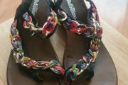 Sandals/Bellissimo Summer Wedge Multi-Colour Sandals - Size 4 UK  .. 37 EU