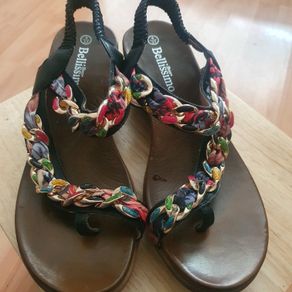Sandals/Bellissimo Summer Wedge Multi-Colour Sandals - Size 4 UK  .. 37 EU
