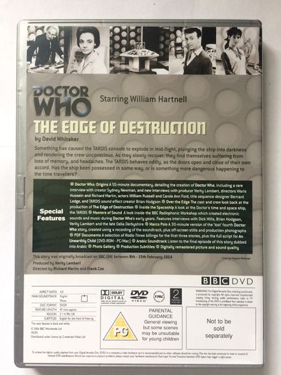 Doctor Who (William Hartnell) [1963-1964] The Beginning Boxset [DVD TV Boxset]