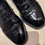 Sanders Andy Calf Skin Leather Oxford Laced Shoes - Size 10 Image 2
