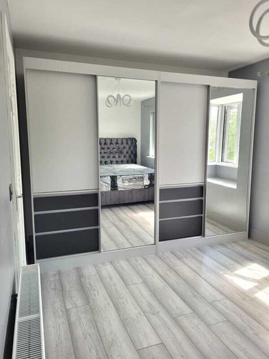 Wardrobe HAITI 140cm Grey
