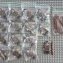 Lego compatible, military figures, German infantry. 15 figures plus rifles. Image 3